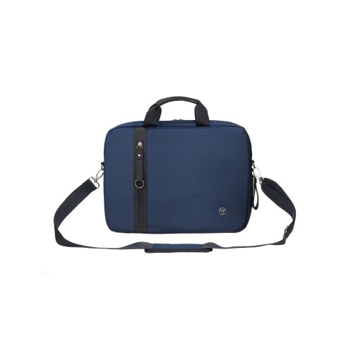 Сумка для ноутбука TORBER ВЕКТОР 15.6'', синий, нейлон/полиэстер, 40 x 5 x 30 см, 5л