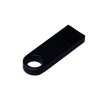 USB 3.0-флешка на 16 Гб с мини чипом и круглым отверстием, черный