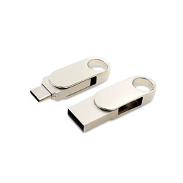 Флешка Uranium на 32 Гб, серебристый