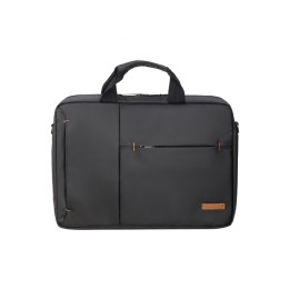 Сумка для ноутбука TORBER ВЕКТОР 14.1'', чёрный, нейлон, 38 х 5 х 26 см, 5л