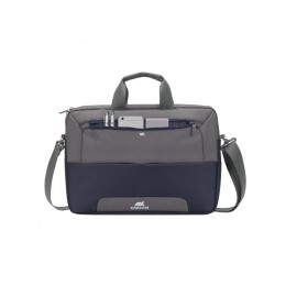 Сумка для ноутбука до 15.6", Стально-синий/серый.