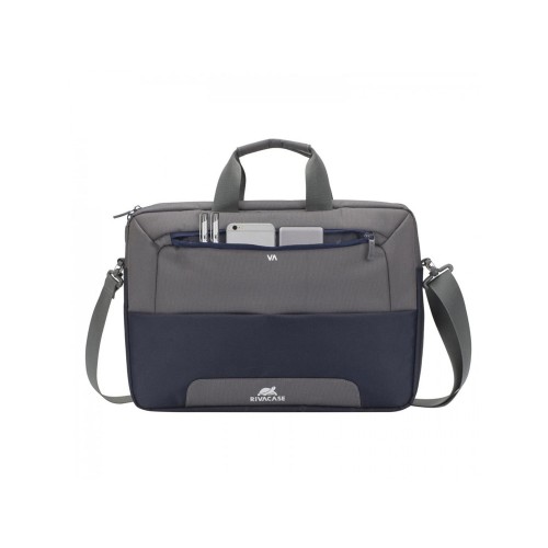 Сумка для ноутбука до 15.6", Стально-синий/серый.