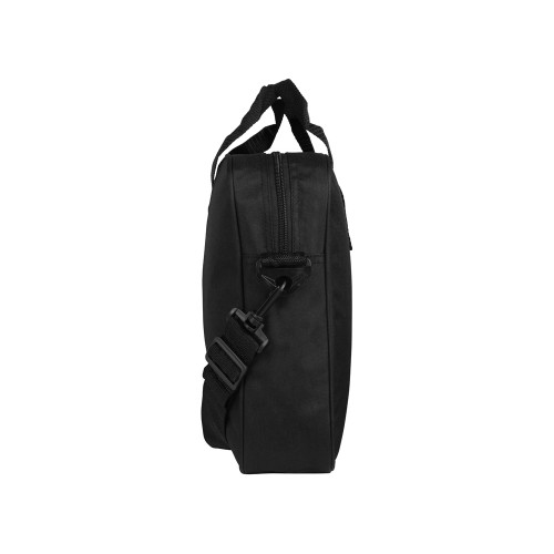 Сумка для ноутбука Wing с вертикальным наружным карманом, черный (Р)