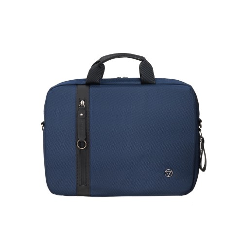 Сумка для ноутбука TORBER ВЕКТОР 15.6'', синий, нейлон/полиэстер, 40 x 5 x 30 см, 5л
