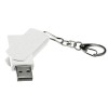 Флешка USB 2.0 Варуна на 32 ГБ, крапчатый белый