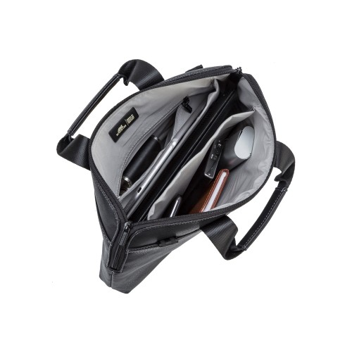 Сумка для ноутбука 13.3" из кожзама 8920, черный