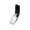 Флеш-карта USB 2.0 16 Gb с магнитным замком "Vigo", черный/серебристый