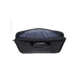 Сумка для ноутбука TORBER ВОЯЖ 15.6'', чёрный, нейлон/микрофибра, 43 х 5 х 29 см, 6л