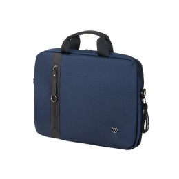 Сумка для ноутбука TORBER ВЕКТОР 15.6'', синий, нейлон/полиэстер, 40 x 5 x 30 см, 5л