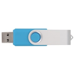 Флеш-карта USB 2.0 16 ГБ «Квебек», голубой