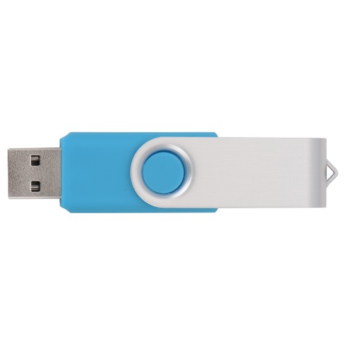 Флеш-карта USB 2.0 16 ГБ «Квебек», голубой