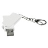 Флешка USB 3.0 Варуна на 64 ГБ, крапчатый белый
