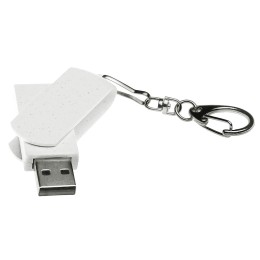 Флешка USB 3.0 Варуна на 128 ГБ, крапчатый белый