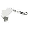 Флешка USB 3.0 Варуна на 16 ГБ, крапчатый белый