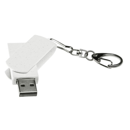 Флешка USB 3.0 Варуна на 16 ГБ, крапчатый белый