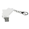 Флешка USB 2.0 Варуна на 256 ГБ, крапчатый белый