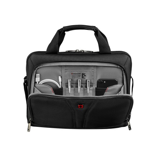 Сумка для ноутбука WENGER BC Free 14'', чёрный, 100% полиэстер, 35x26x6 см, 5 л