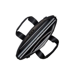 Сумка для ноутбука 15.6" из кожзама 8930, черный