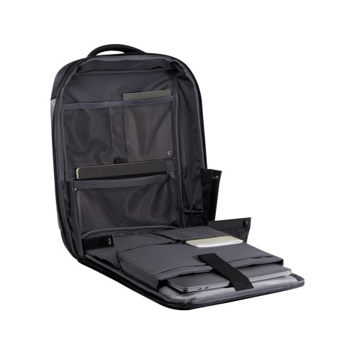 Expedition Pro компактный рюкзак для ноутбука 15,6" из переработанных материалов, 12 л - Черный