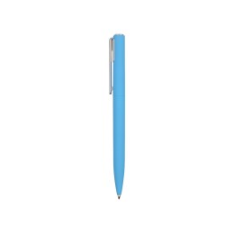 Ручка шариковая пластиковая "Bon" с покрытием soft touch, голубой