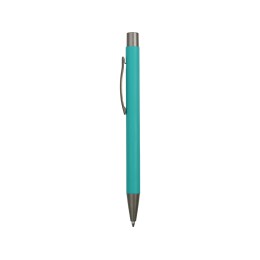 Ручка металлическая soft touch шариковая «Tender», бирюзовый