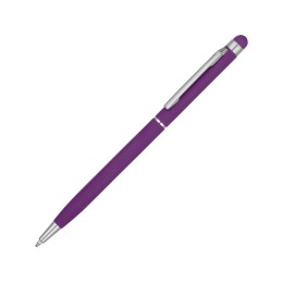 Ручка-стилус шариковая "Jucy Soft" с покрытием soft touch, фиолетовый (Р)