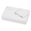 Портативное зарядное устройство с синей подсветкой логотипа «Faros», soft-touch, 4000 mAh (P)