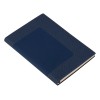 Бизнес блокнот "Supreme" с вставкой из софт-тача, гибкая обложка, 128 листов, синий