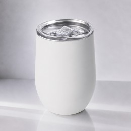 Термокружка Sense Gum, soft-touch, непротекаемая крышка, 370мл, белый