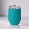 Термокружка Sense Gum, soft-touch, непротекаемая крышка, 370мл, бирюзовый 320C