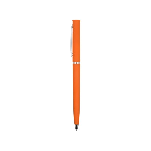 Ручка шариковая "Navi" soft-touch, оранжевый