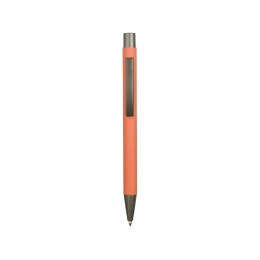 Ручка металлическая soft touch шариковая «Tender», коралловый