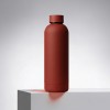 Вакуумная термобутылка "Cask" Waterline, soft touch, 500 мл, тубус, красный