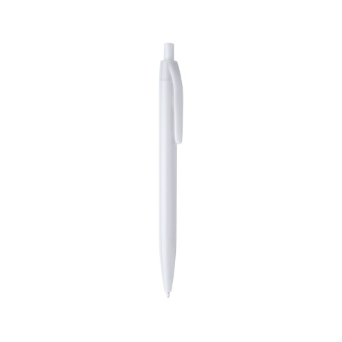 Ручка пластиковая шариковая STIX, синие чернила, белый