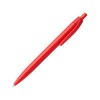 Ручка пластиковая шариковая STIX, синие чернила, красный