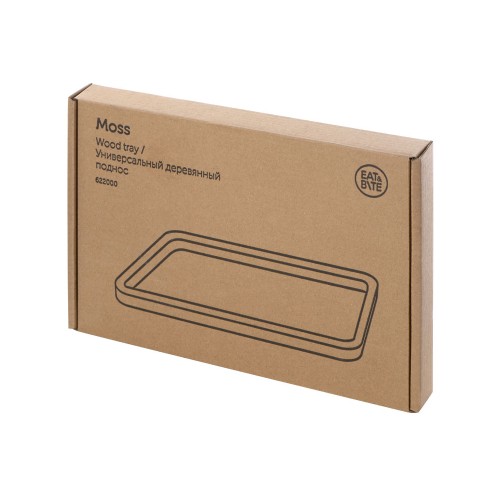 Универсальный деревянный поднос "Moss"