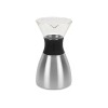 Кофеварка POUR OVER, 1000 мл, серебристый/черный