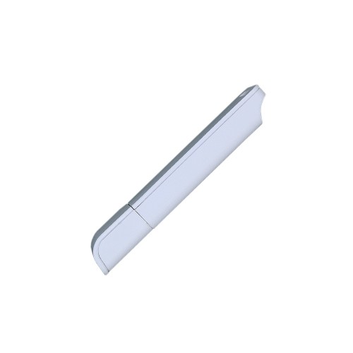 Флешка прямоугольной формы, оригинальный дизайн, двухцветный корпус, 64 Гб, белый