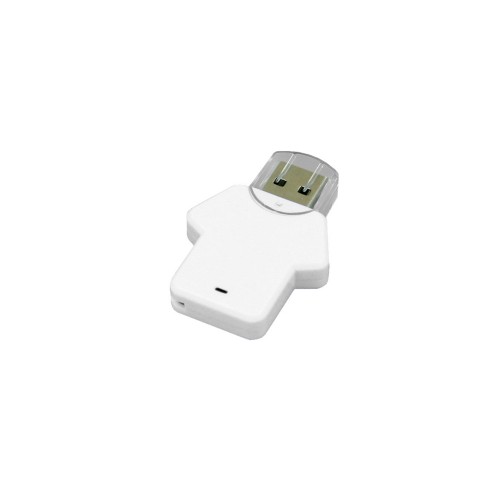 Флешка в виде футболки, 32 Гб, белый