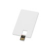 Флеш-карта USB 2.0 16 Gb в виде пластиковой карты "Card", белый