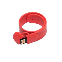 Флешка в виде браслета, 32 Гб, оранжевый
