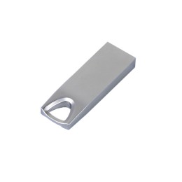 USB 2.0-флешка на 512 Мбайт с мини чипом, компактный дизайн, стильное отверстие для цепочки