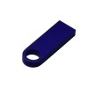 USB 3.0-флешка на 16 Гб с мини чипом и круглым отверстием, синий
