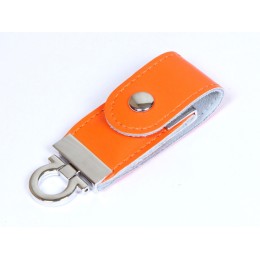 USB-флешка на 32 Гб в виде брелка, оранжевый