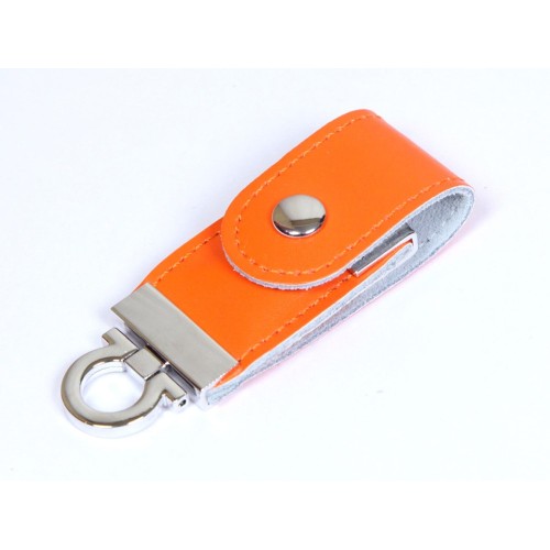 USB-флешка на 32 Гб в виде брелка, оранжевый