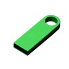 USB 2.0-флешка на 128 Гб с мини чипом и круглым отверстием, зеленый