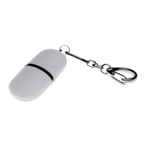 Флешка Goutte Soft-touch на 32 Гб, белый