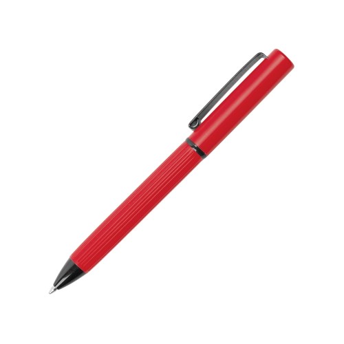 Набор блокнот в гибкой обложке А5 и металлическая шариковая ручка "Nabokov", красный