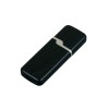 Флешка промо прямоугольной формы c оригинальным колпачком, 32 Гб, черный