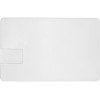 Флеш-карта USB 2.0 16 Gb в виде пластиковой карты "Card", белый